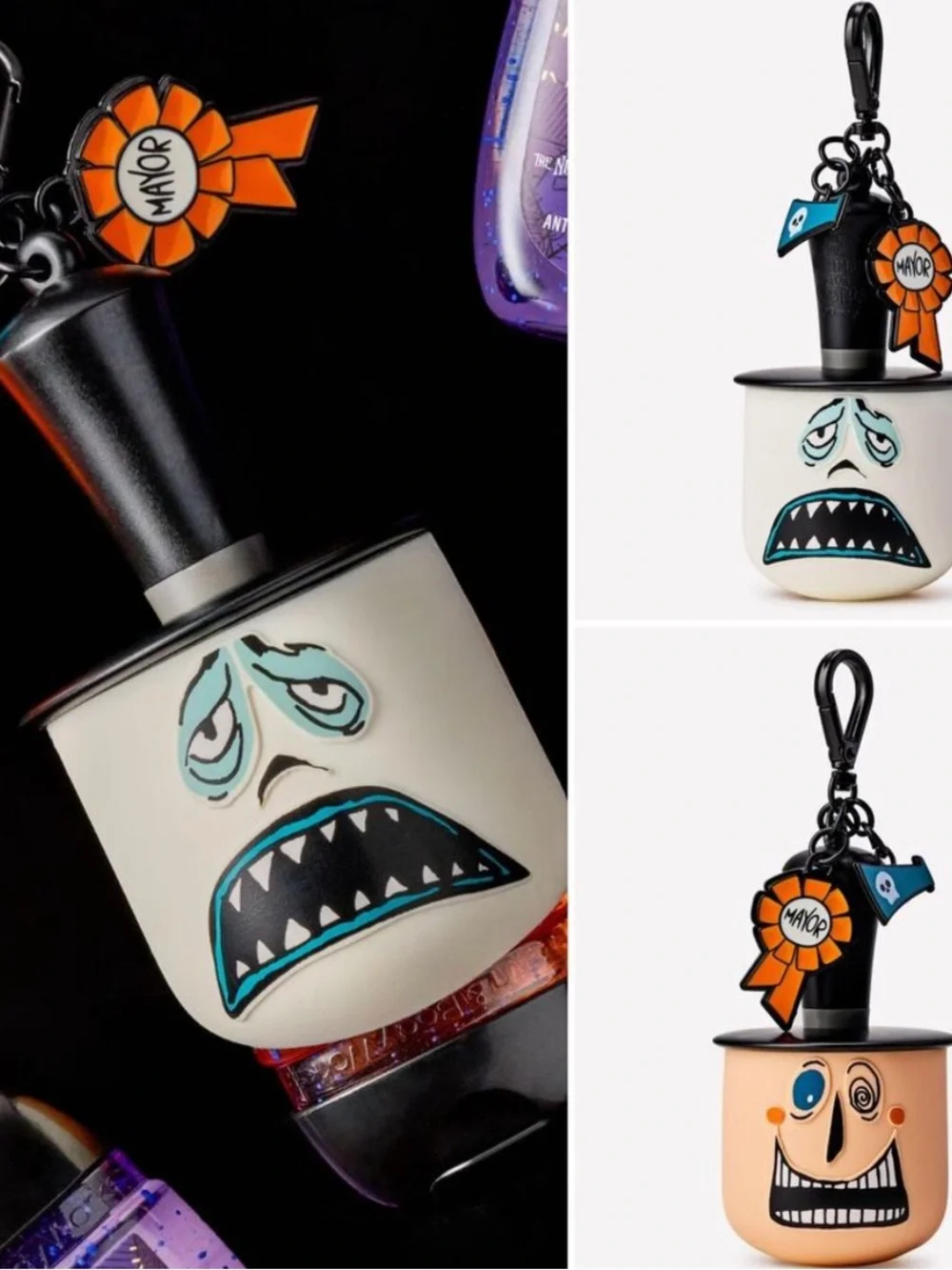 Nightmare Before Christmas mayor hand sanitizer holder